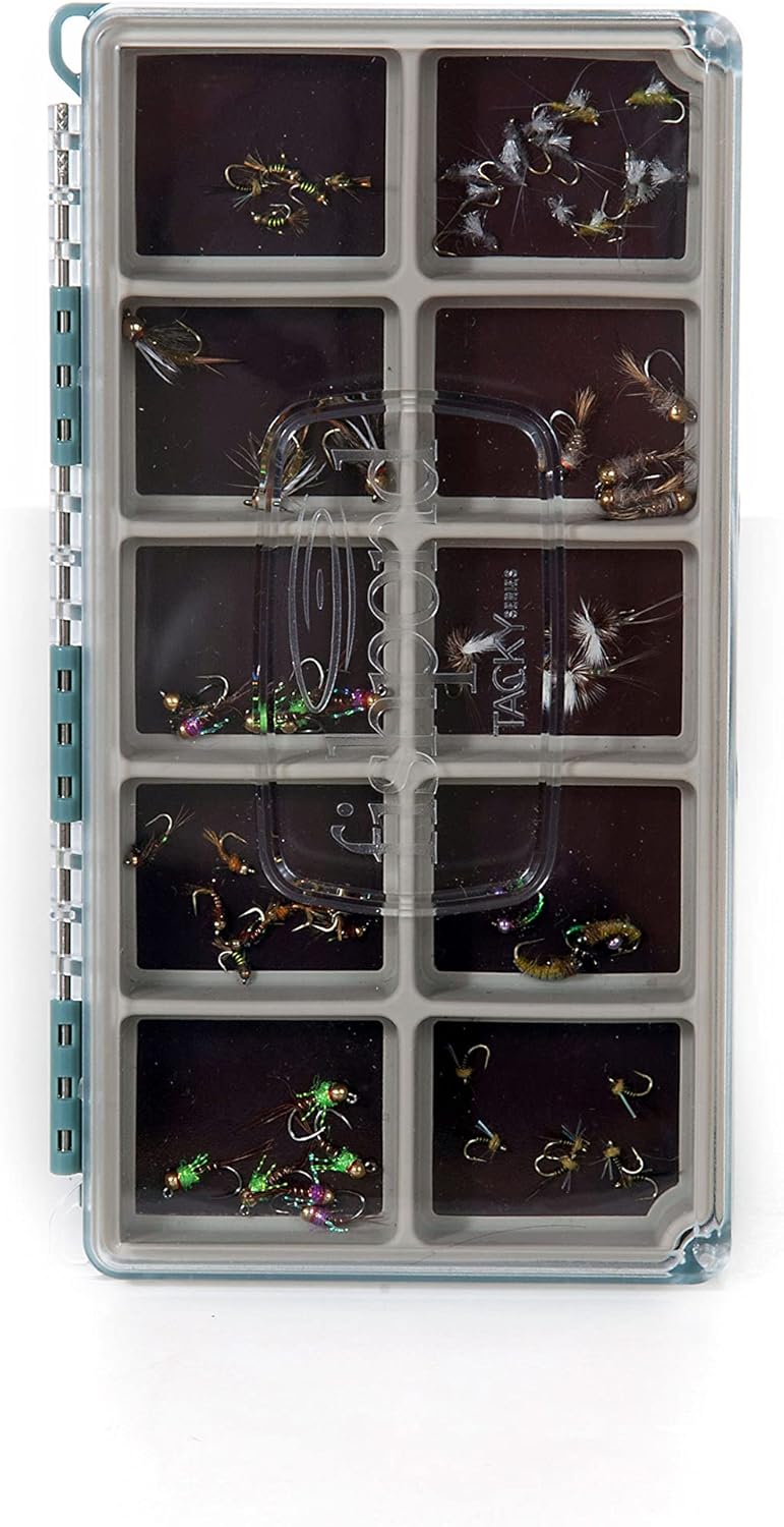 FishPond Tacky Fly Box - Original RiverMag - Baja Blue | Magnetic Fly Boxes for Fishing | Fly Fishing Box - Image 1